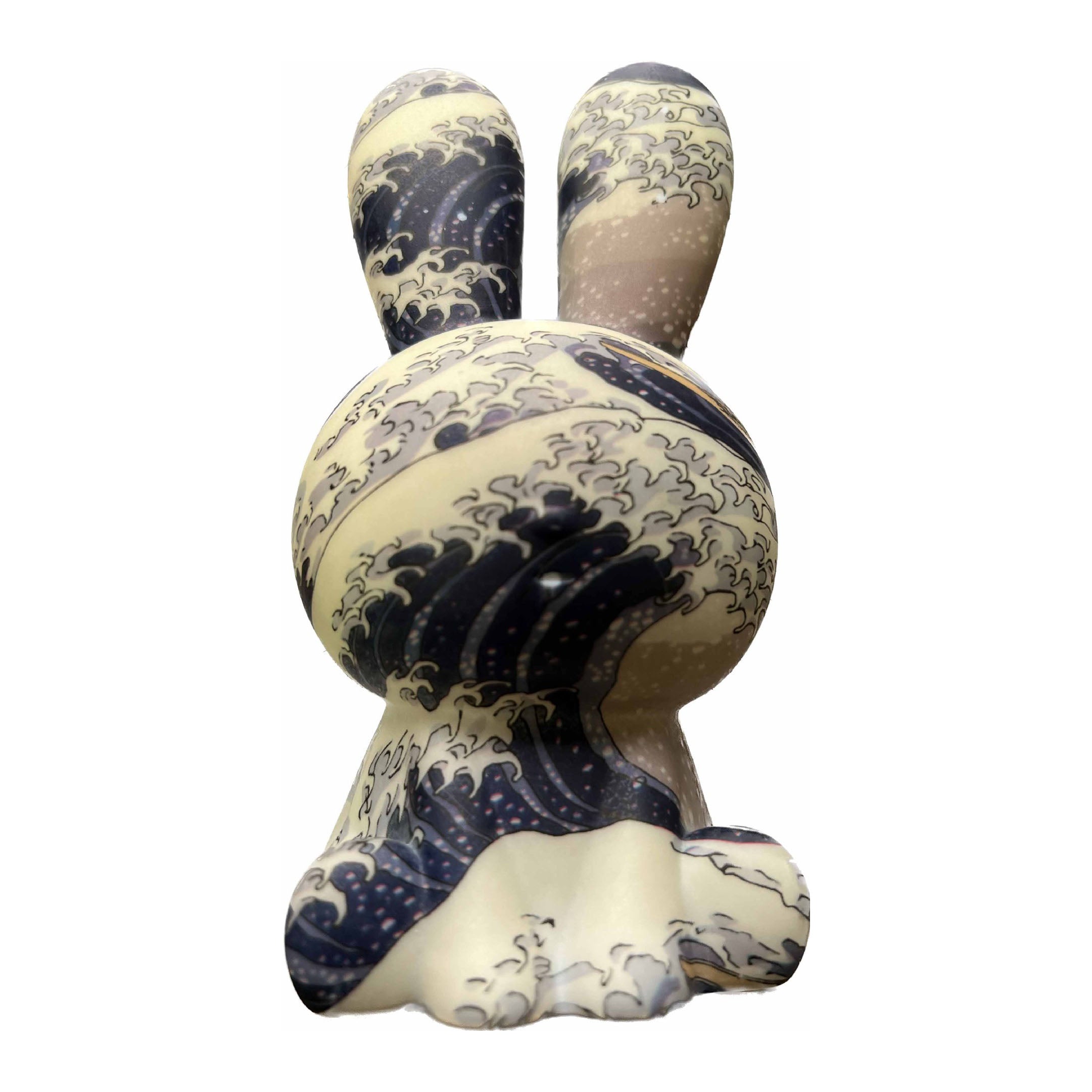 RainbowBunny | Kreativ 3D-skriven LED-nattlampa med handmålad design