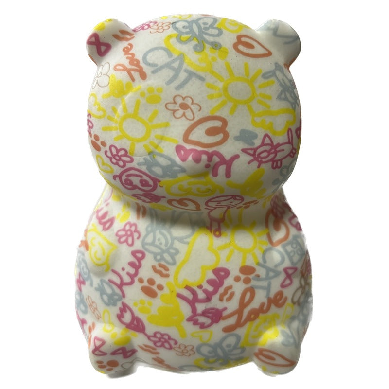 Bedårande Panda LED-nattlampa – USB-uppladdningsbar Touch & Remote-lampa