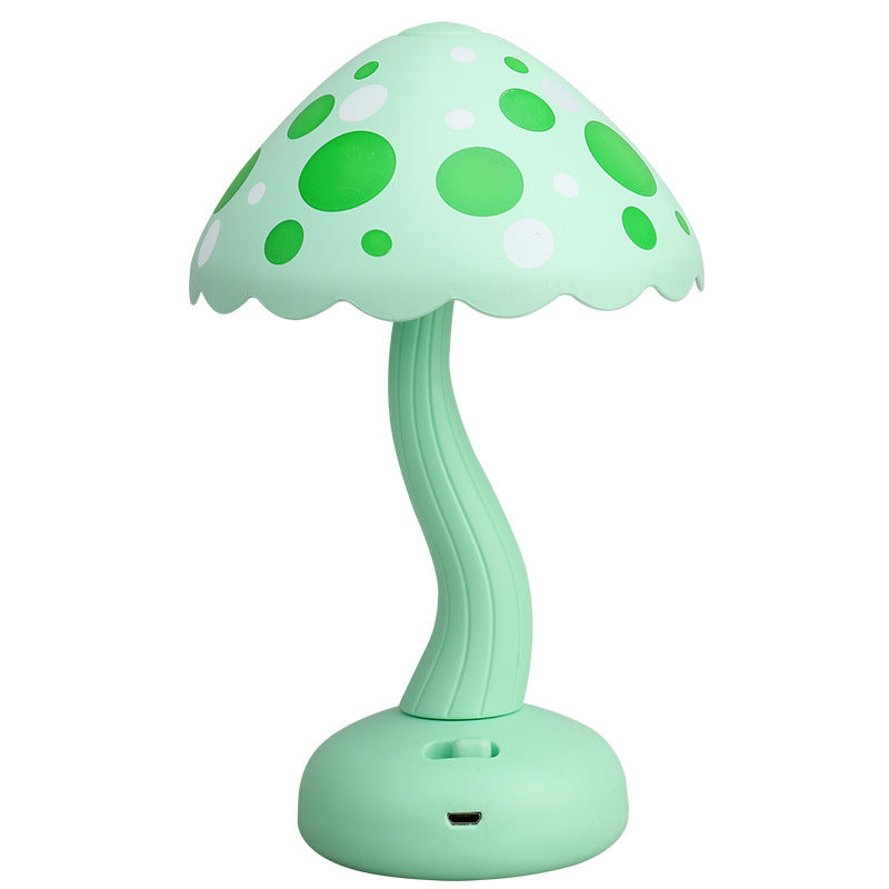 Mushroom Magic | Modern Creative USB-uppladdningsbar LED-bordslampa för barn