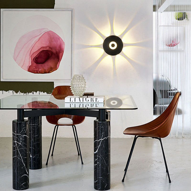 Skandinavisk utomhus LED vägglampa