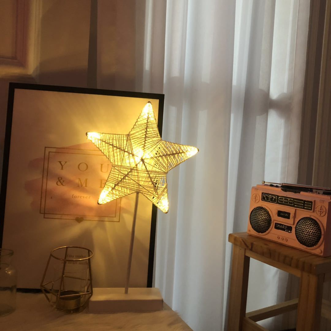 RattanGlow | Modern Creative Woven Rotting LED Nattduksbordslampa
