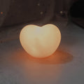 Luminous Heart LED-bordsnattlampa – Chic silikonglöd