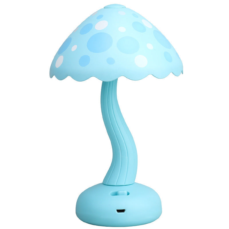Mushroom Magic | Modern Creative USB-uppladdningsbar LED-bordslampa för barn