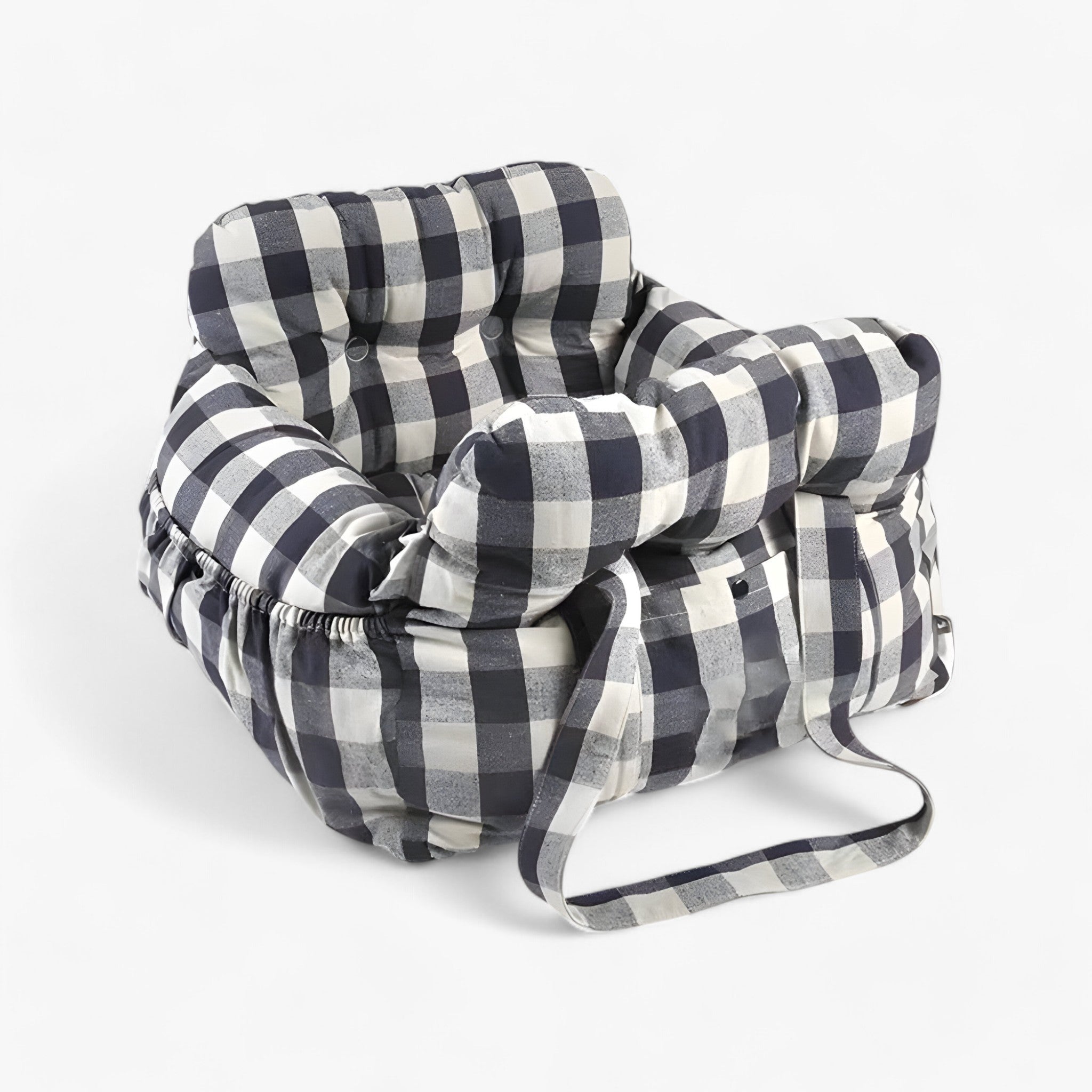 Bärbar bilbarnstolskorg för hundar - Säker och bekväm resebärare för husdjur