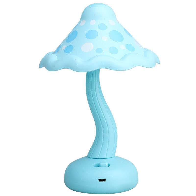 Mushroom Magic | Modern Creative USB-uppladdningsbar LED-bordslampa för barn