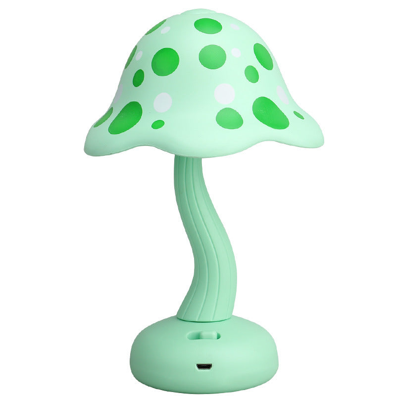 Mushroom Magic | Modern Creative USB-uppladdningsbar LED-bordslampa för barn