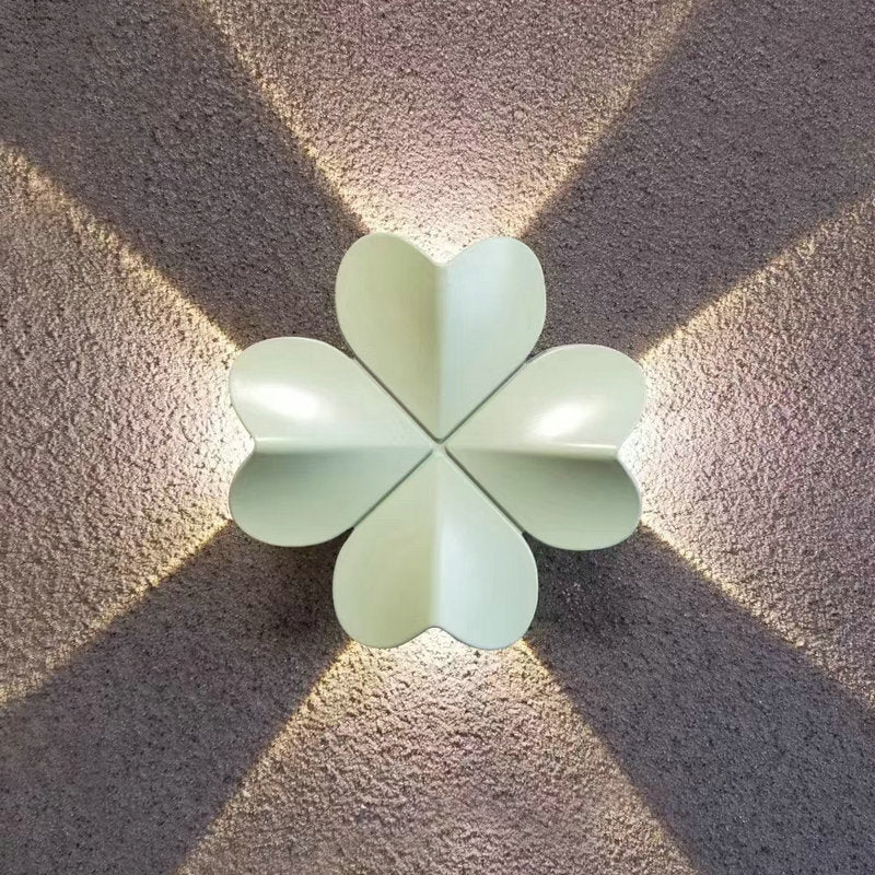 Fyrklöverform för uteplats