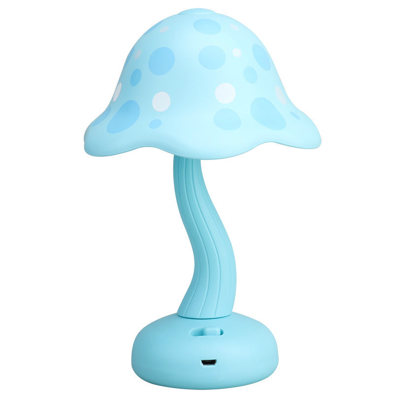 Mushroom Magic | Modern Creative USB-uppladdningsbar LED-bordslampa för barn