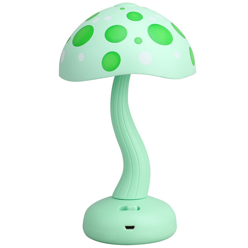 Mushroom Magic | Modern Creative USB-uppladdningsbar LED-bordslampa för barn