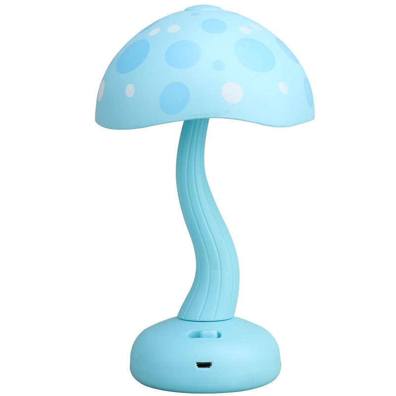 Mushroom Magic | Modern Creative USB-uppladdningsbar LED-bordslampa för barn