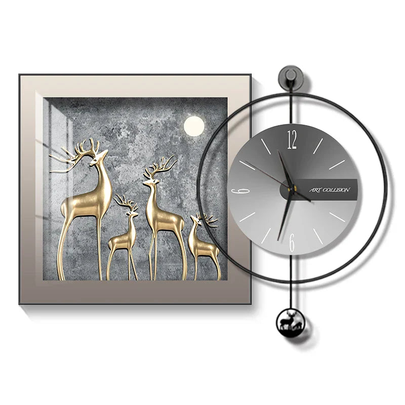 LuxClock - Modern och kreativ väggklocka