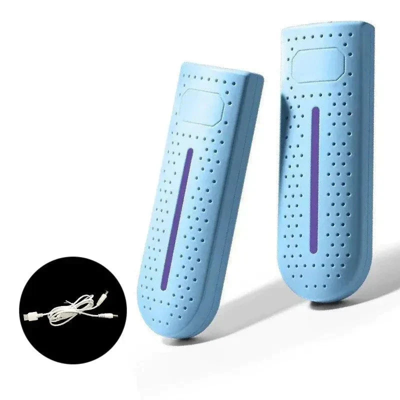 Bärbar UV-skotork och desinfektionsmedel – Snabbtorkande och lukteliminerande skorsterilisator