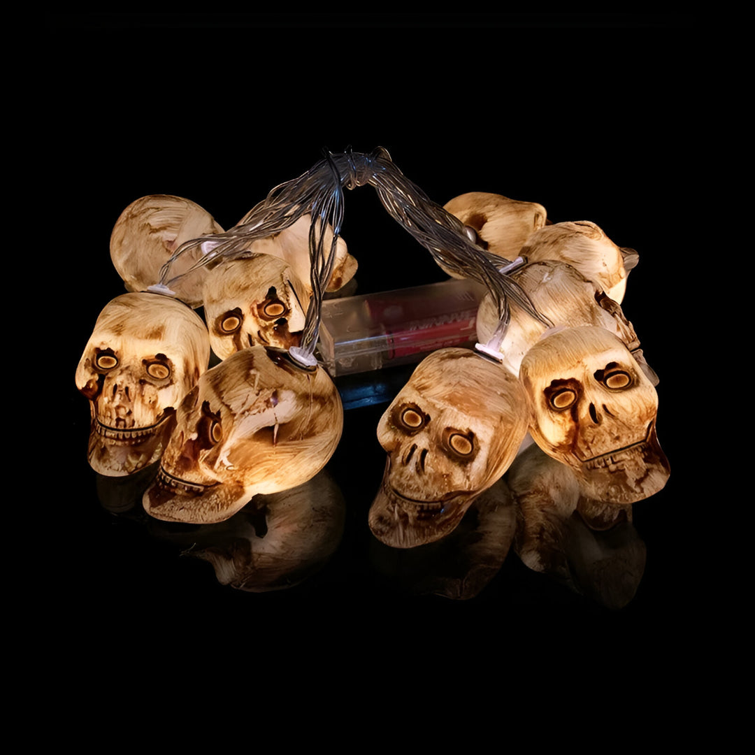 LED-ljusslingor för hemsökt Halloween-dekoration