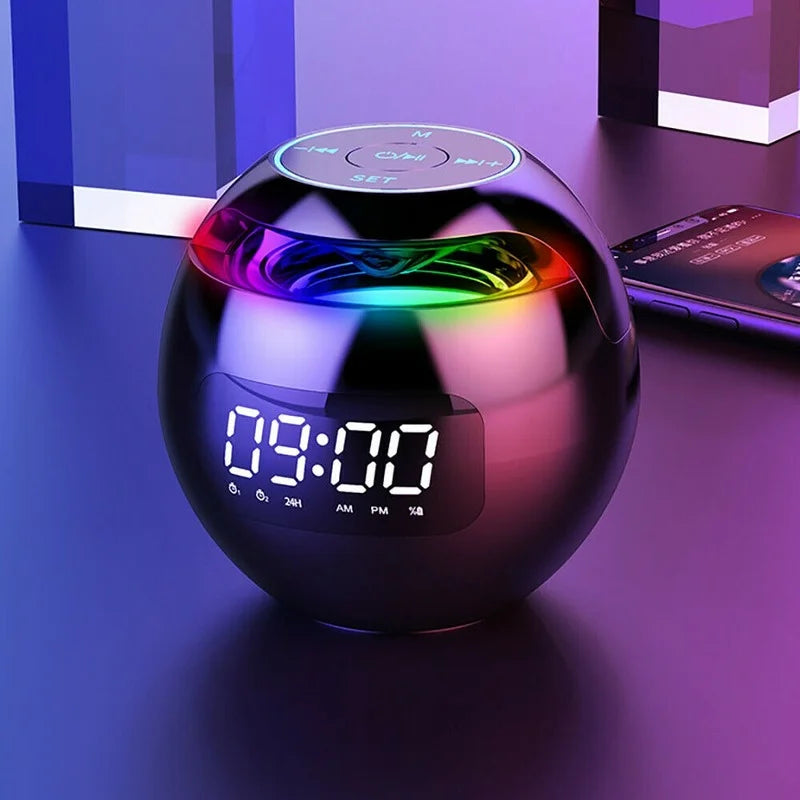 Bluetooth-väckarklocka – Smart LED-skärm med trådlös musik
