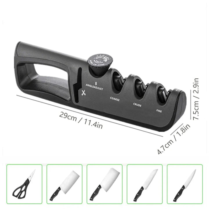 4-i-1 professionell knivslipare – Multifunktionellt köksverktyg