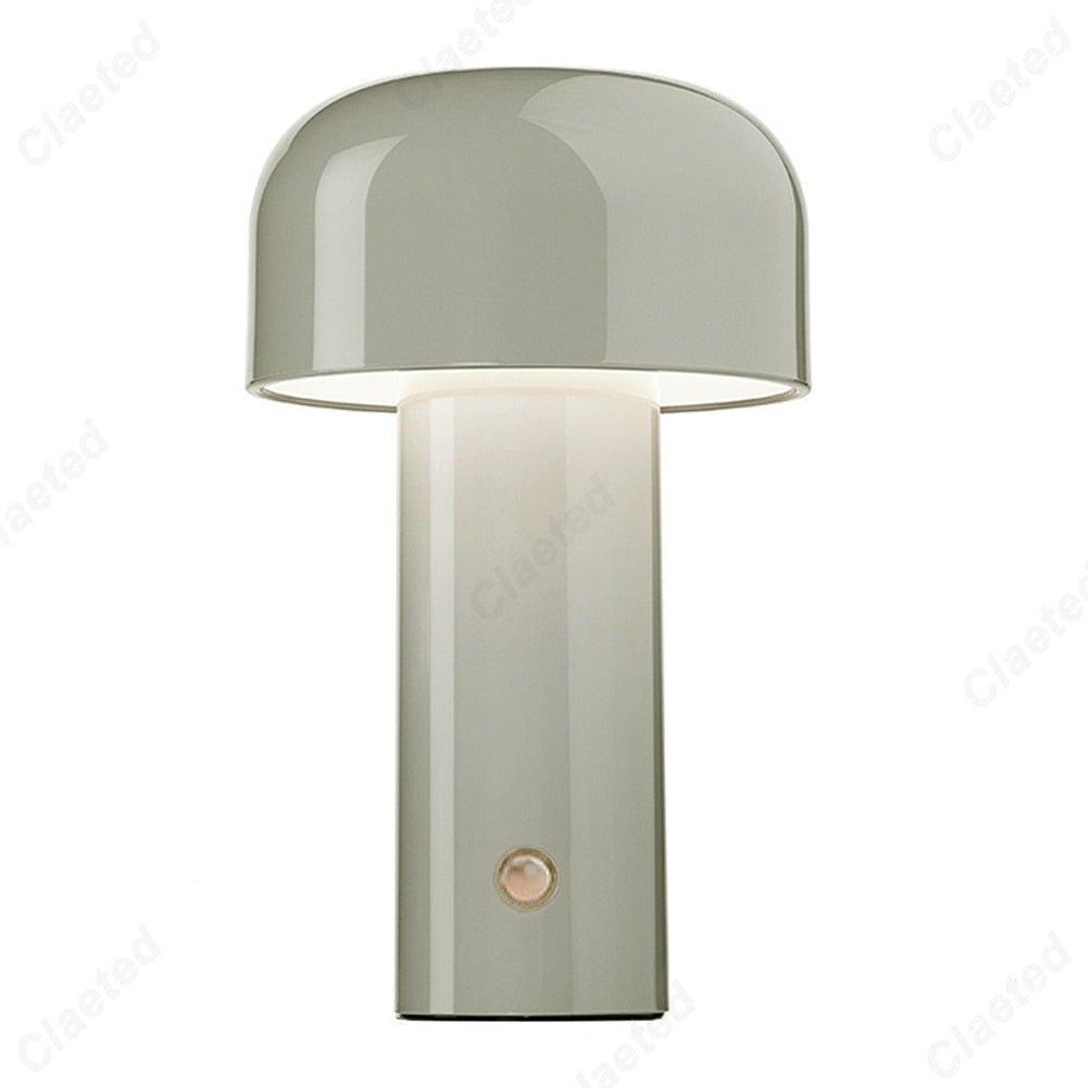 Retrodesign LED-bordslampa trådlös med touch (USB)