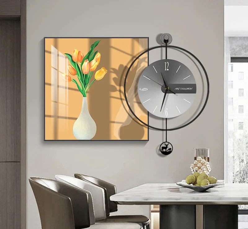 LuxClock - Modern och kreativ väggklocka