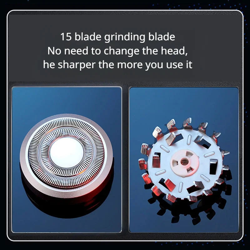 Mini elektrisk rakapparat | För ett rent utseende var som helst