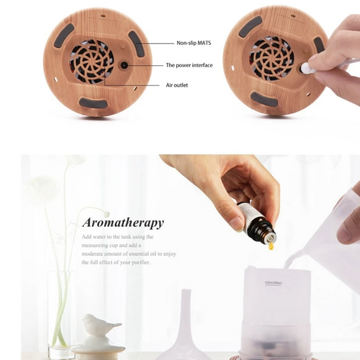 CelestialMist Aroma Diffuser – Förtrollande färger och lugnande dofter