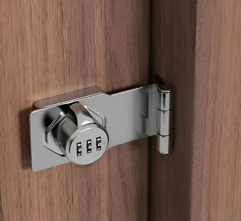 Nyckellöst kombinationslås – Problemfri säkerhet för skåp, grindar och reseutrustning