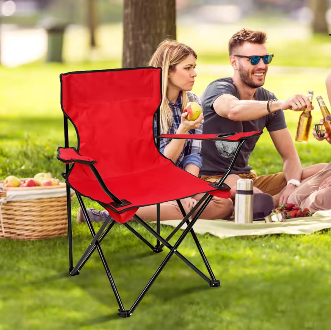 OutdoorComfort - Ultralätt hopfällbar campingstol