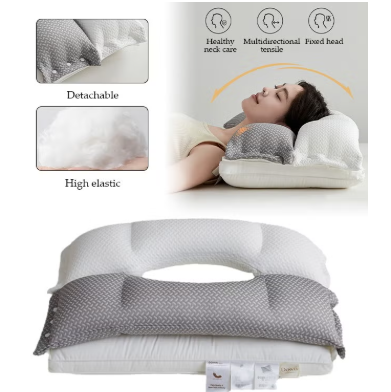 Contour Support Memory Foam Nackkudde – Ortopedisk nackkudde för djup sömnkomfort