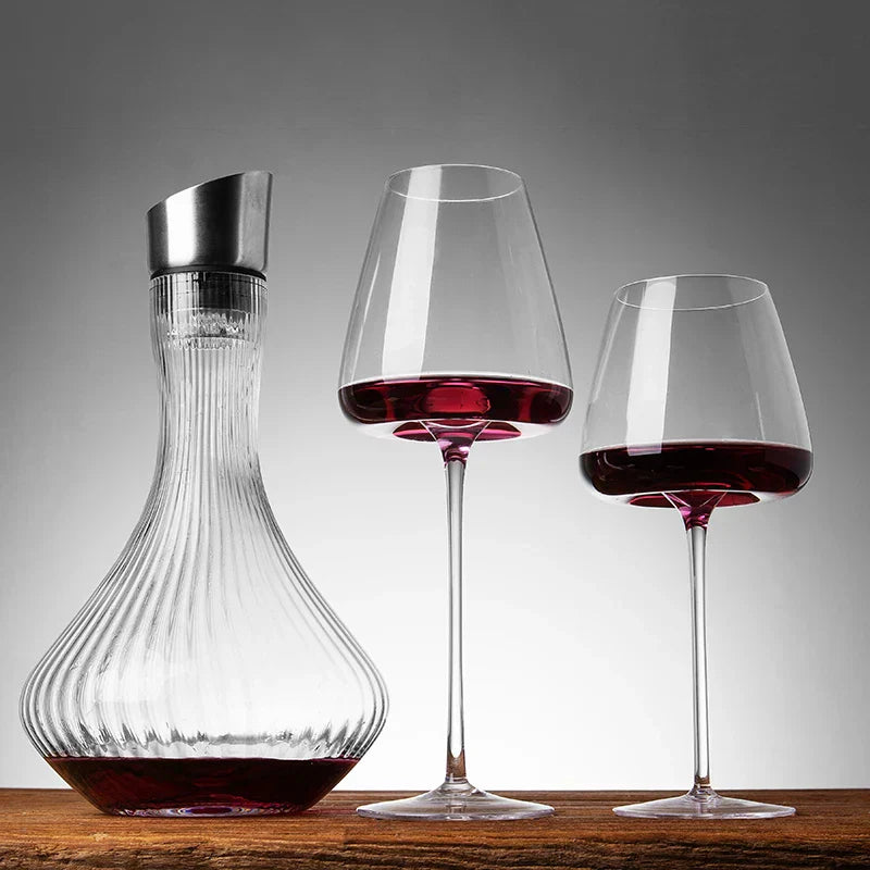 LuxeGlass - Handgjorda kristallglas för vin och champagne