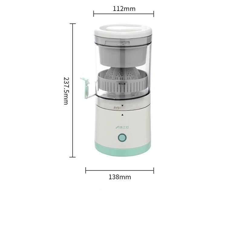 Bärbar juicepress för färska juicer