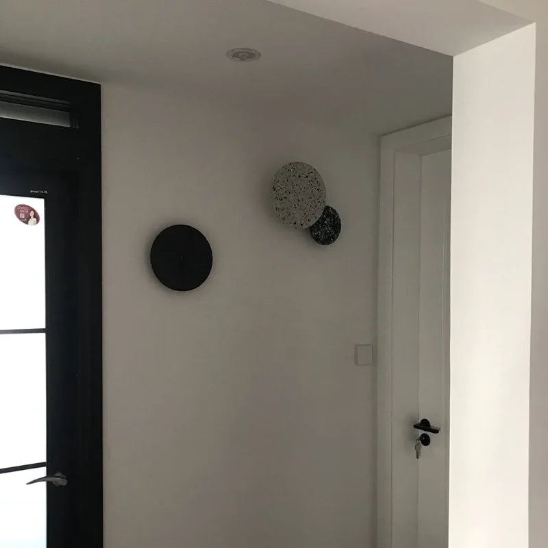 Modern LED-vägglampa i betong - Minimalistisk industriell lampa