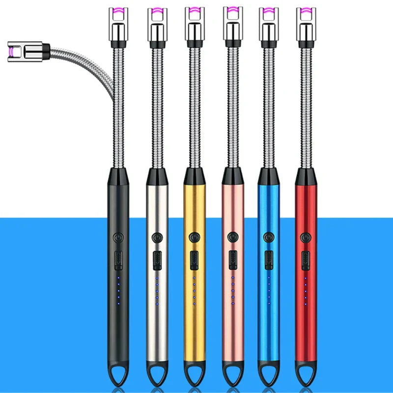 Flamlös plasmatändare – Uppladdningsbar elektrisk ficklampa för hemmet och resor