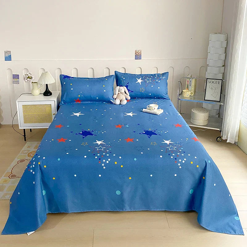 Premiumtryckt bomullspåslakan – Mjukt och snyggt sängkläder för mysiga sovrum