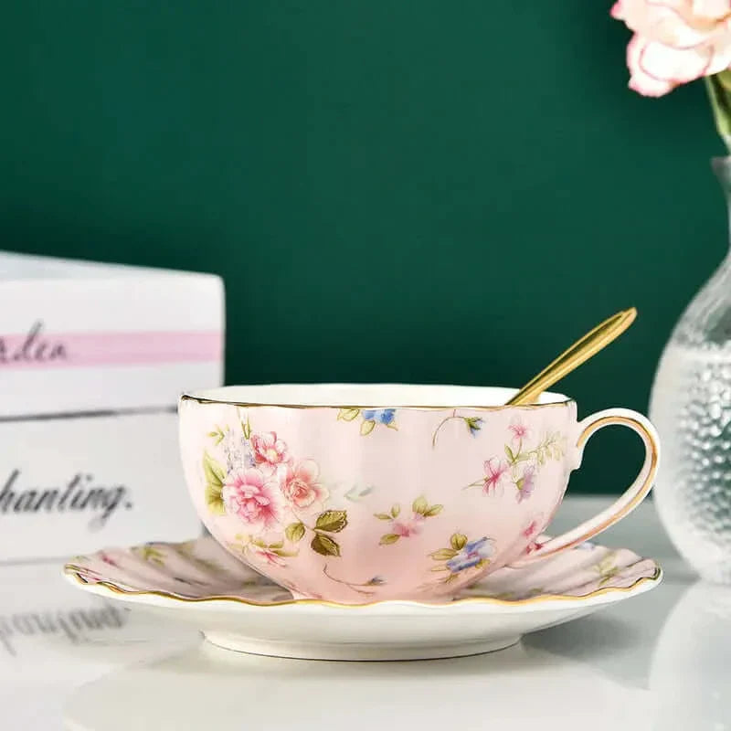 Luxury Bone China Coffee Cup – Utsökt porslinshantverk
