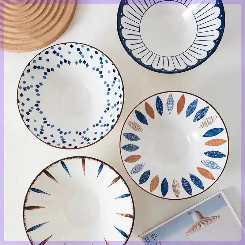 Äkta japanska nudelskålsset – Keramiska Ramen & Udon porslin