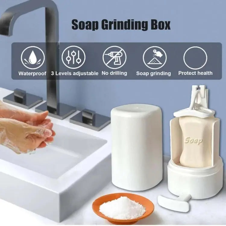 Hygienisk tvålpump med inbyggd friktionsavskiljare - Antibakteriell och lättrengörlig design