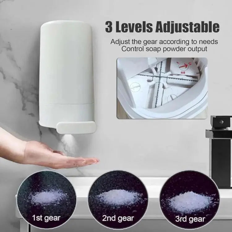 Hygienisk tvålpump med inbyggd friktionsavskiljare - Antibakteriell och lättrengörlig design