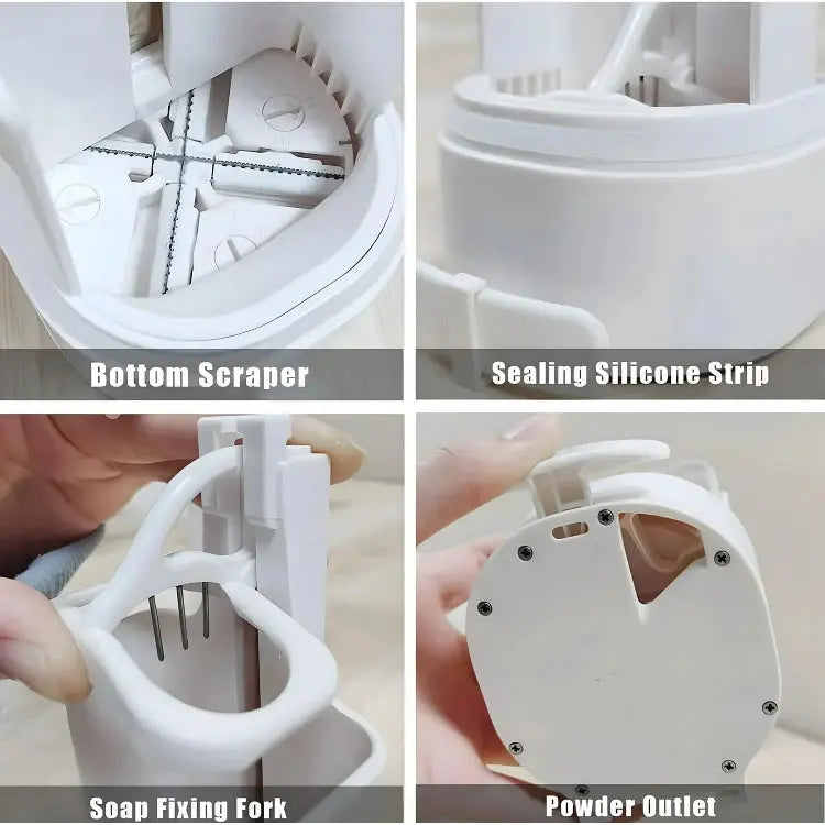 Hygienisk tvålpump med inbyggd friktionsavskiljare - Antibakteriell och lättrengörlig design