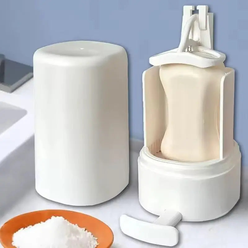 Hygienisk tvålpump med inbyggd friktionsavskiljare - Antibakteriell och lättrengörlig design