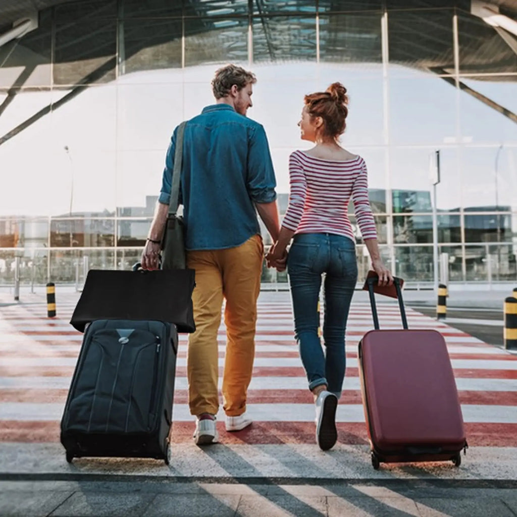 Reseväska för klädsel – Andningsbart, genomskinligt hängande kostymskydd med dubbel dragkedja