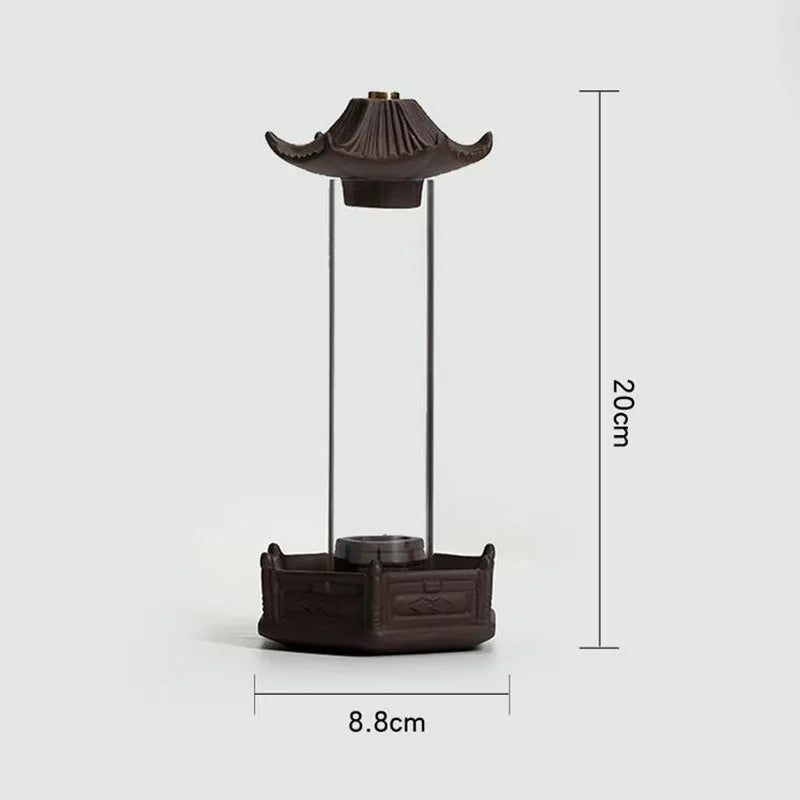 Serene Aroma Pavilion — Elegant rökelsekar för lugn och avkoppling