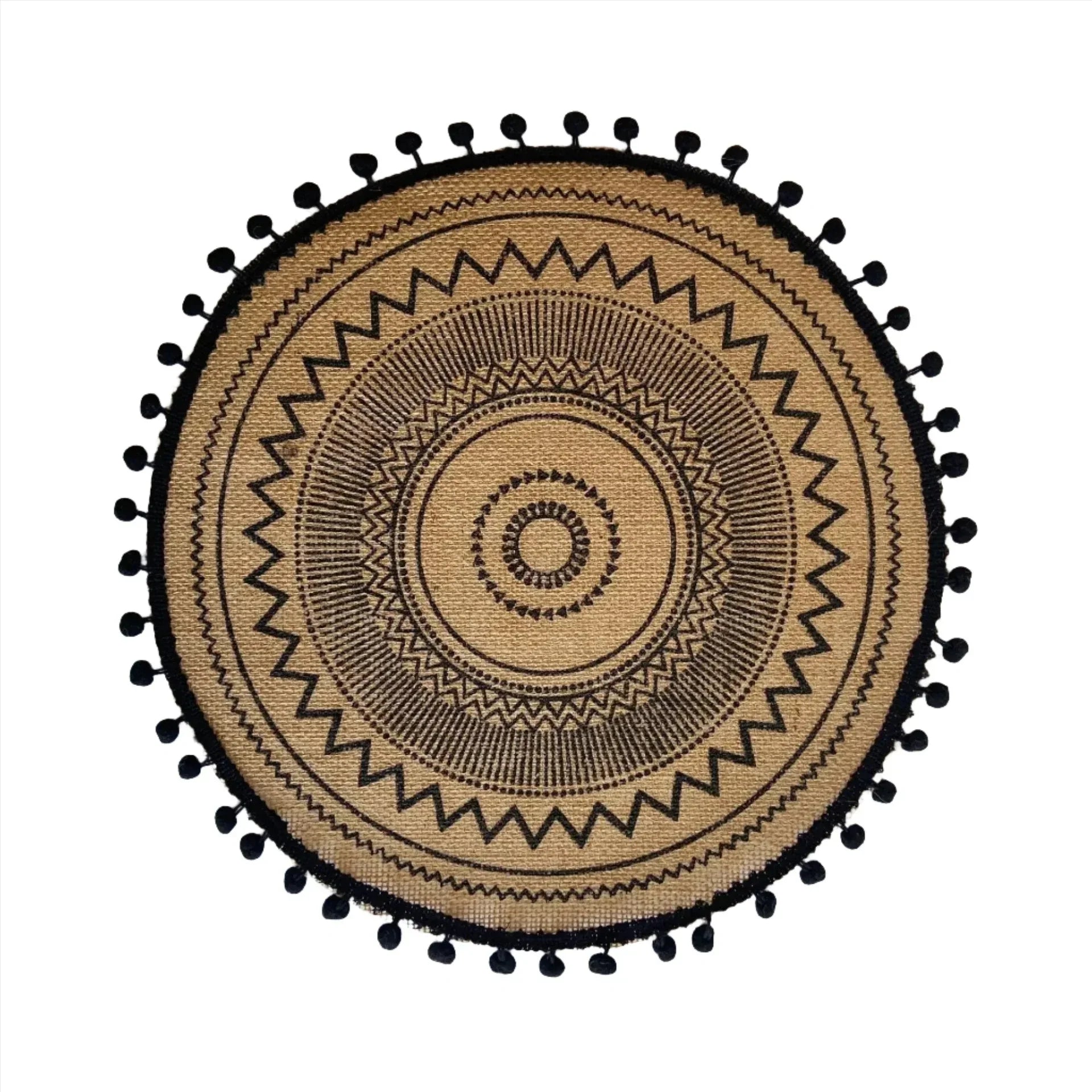 Rustik Elegance Bordsmatta – vävd textur