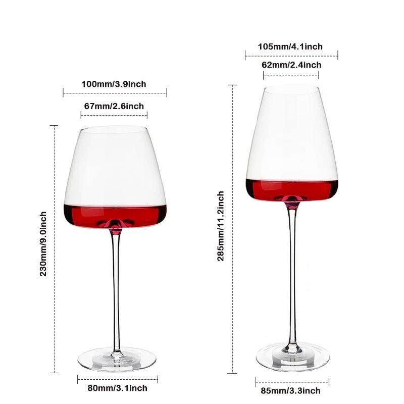 LuxeGlass - Handgjorda kristallglas för vin och champagne