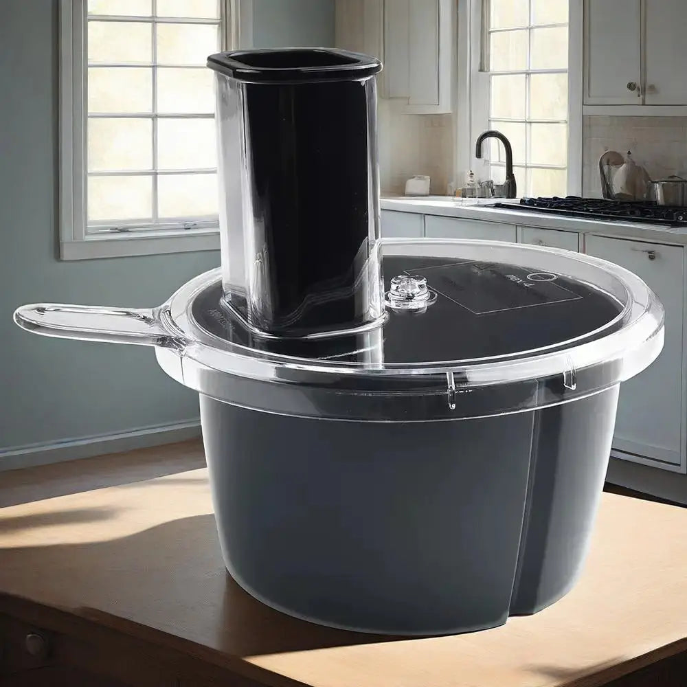 Grönsaksskärare och rivtillbehör – Snabb förberedelse av potatis, rädisor och ost