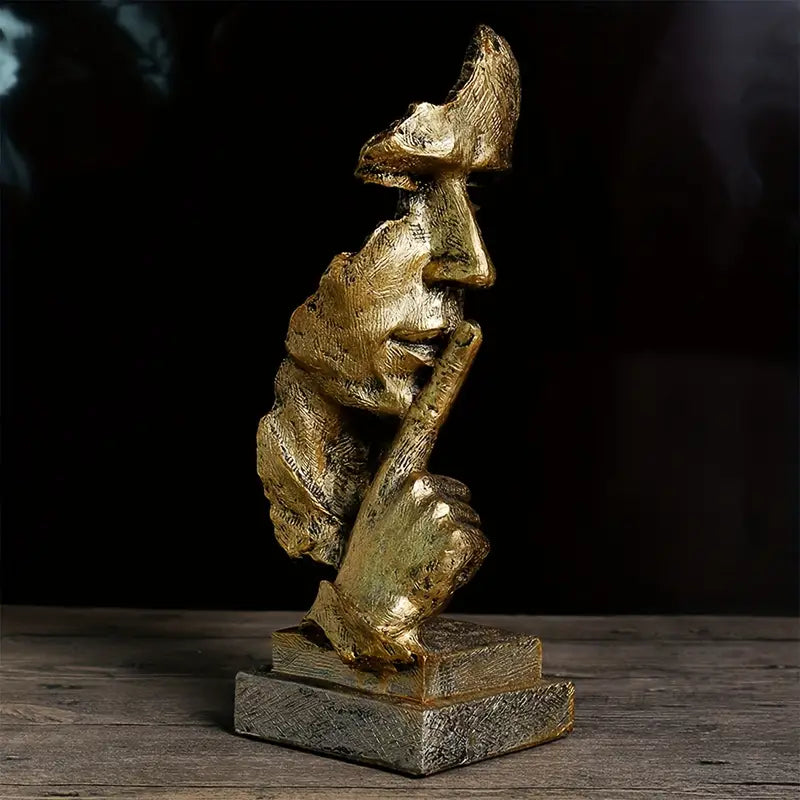 Modern 3-delad skulpturkollektion – Eleganta abstrakta figurer
