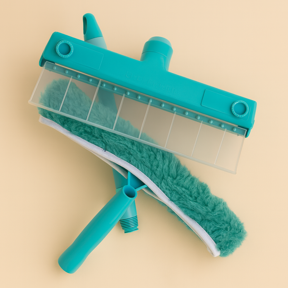 Flexibel silikonskrapa för glas – Strimfritt fönsterputsverktyg för hemmet