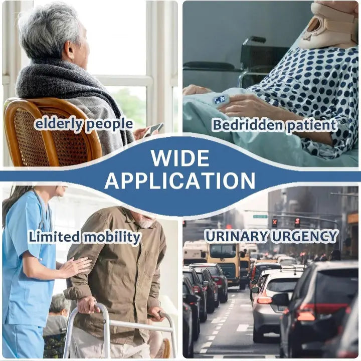 Bärbar urinuppsamlingspåse – Bekväm lösning för postoperativ vård och resor