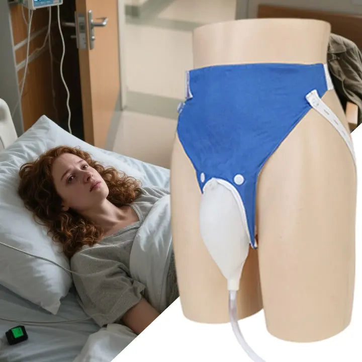 Bärbar urinuppsamlingspåse – Bekväm lösning för postoperativ vård och resor