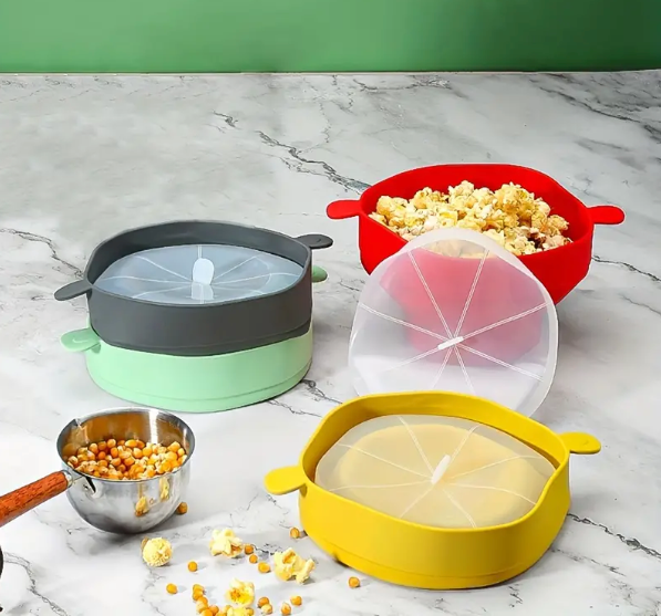 Non-stick popcornpopper - Lättrengörande tillverkare för snabba och fluffiga snacks