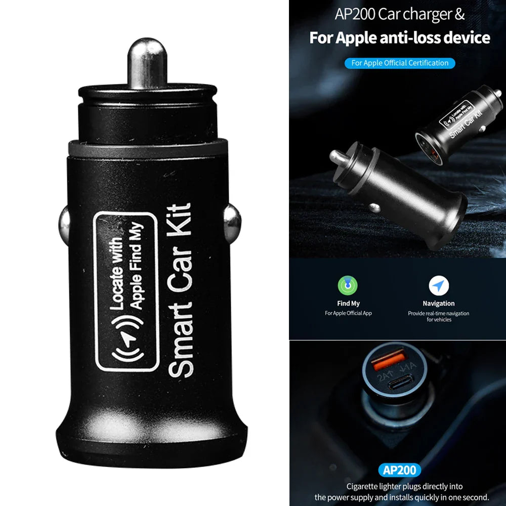 Smart OBD GPS-bilspårare – Kompakt fordonsövervakning och laddning i realtid