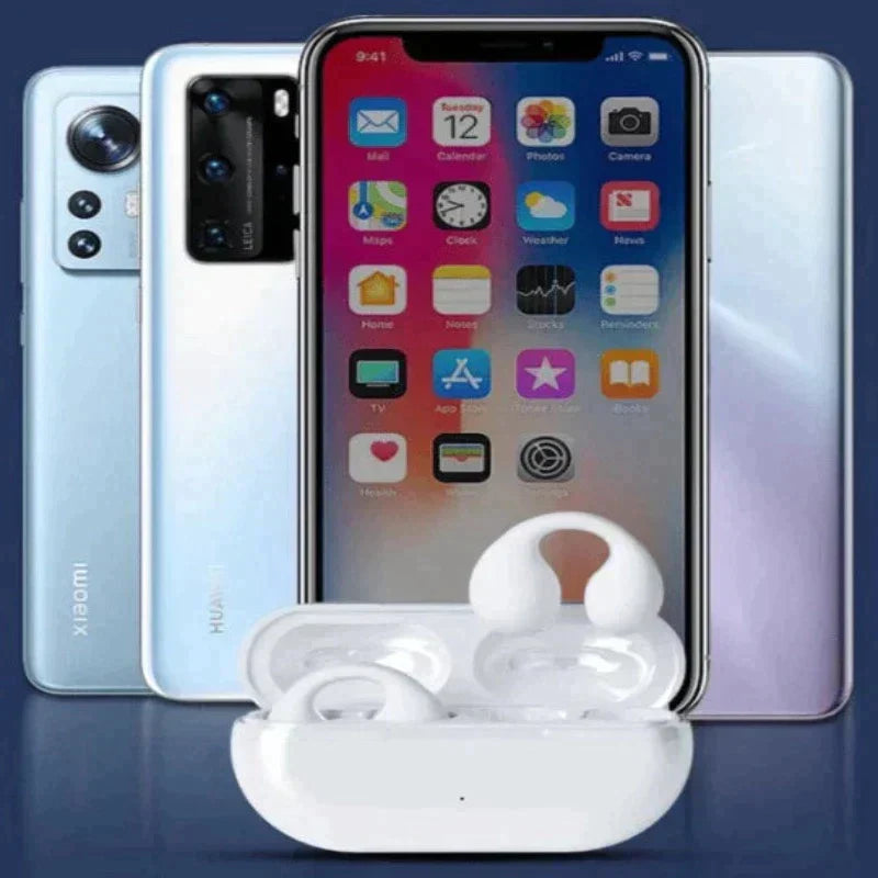 Trådlösa benledningshörlurar – öppen örondesign för säker och bekväm lyssning