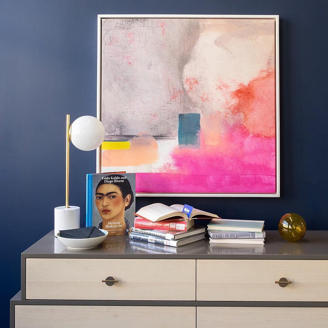 Minimalistisk globbordslampa - Elegant bordslampa med stång